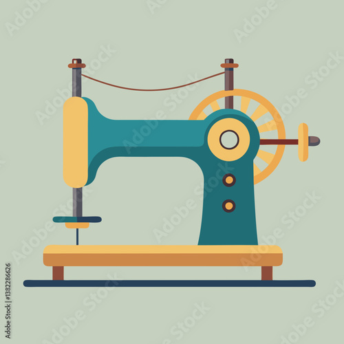 vintage sewing machine