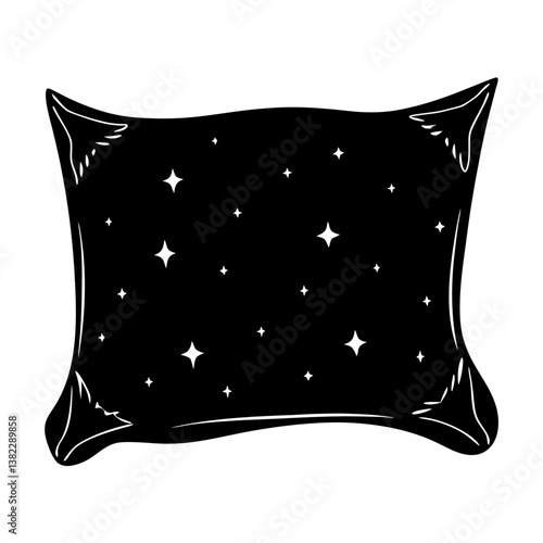 pillow on a white background