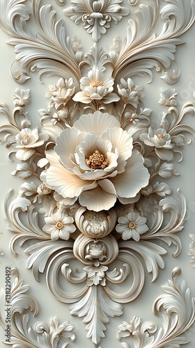 Elegant Floral Wallpaper Stunning 4K Mobile Wallpaper Design