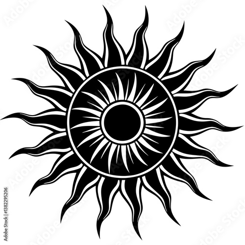 abstract flower vector