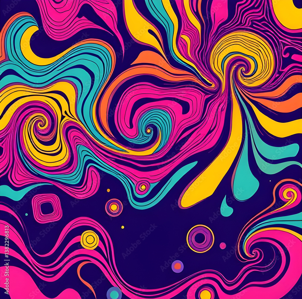 Psychedelic Swirls A Vivid Journey Through Color and Motion Psychedelic Swirls A Vivid Journey Through Color and Motion