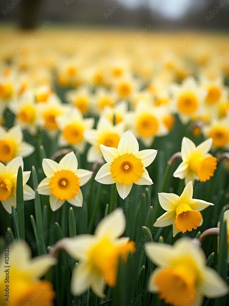Obraz premium Daffodil close-up