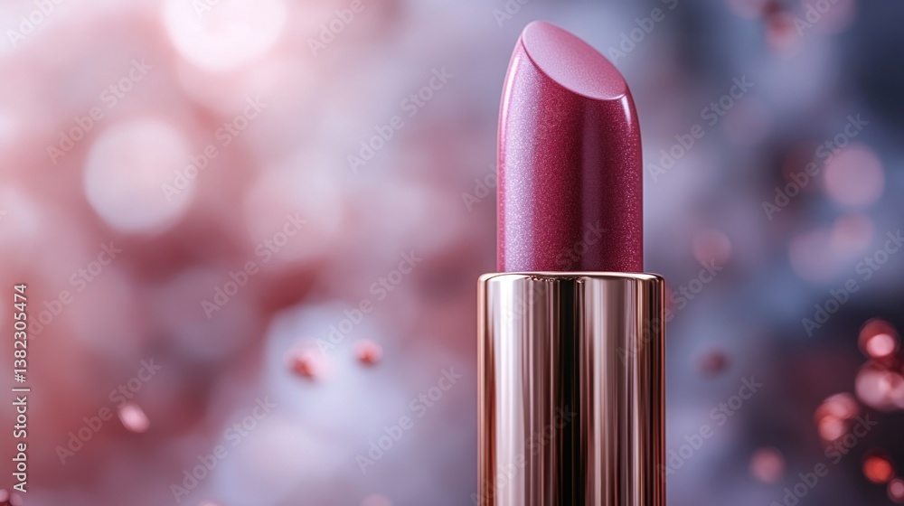 Close-up of a mauve lipstick Close-up of a mauve lipstick