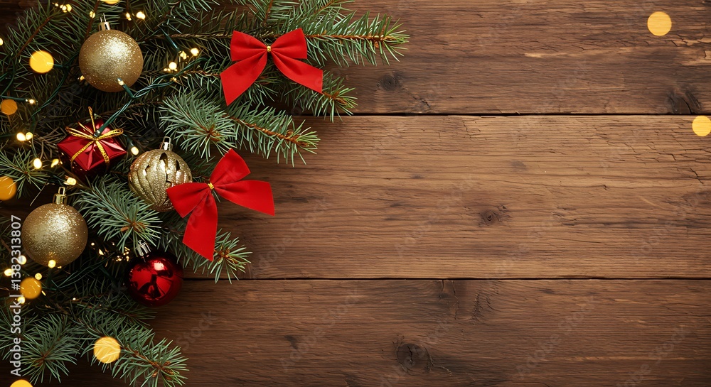 Fototapeta premium Winter's Warm Embrace AI Generated