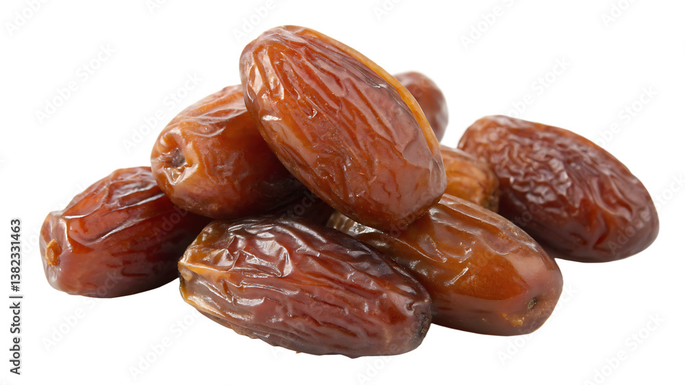dates isolated on white background dates isolated on white background