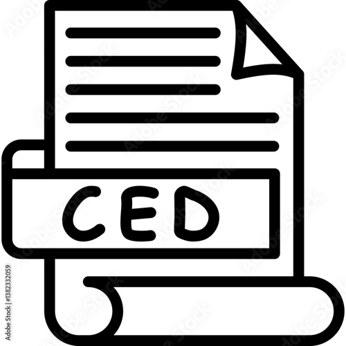 CED Icon