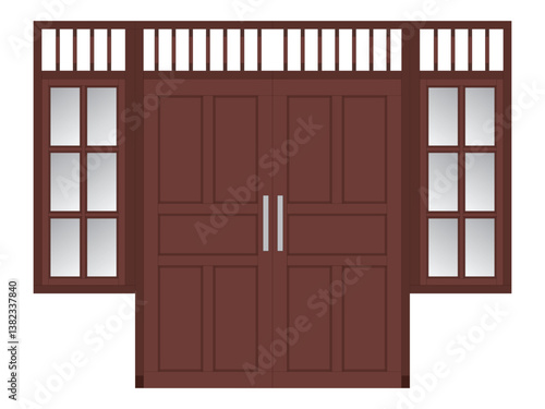 Butterfly Door and Window