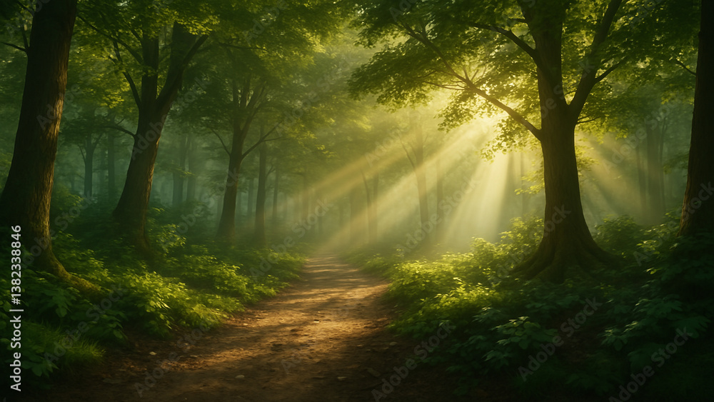 Obraz premium Morning glory