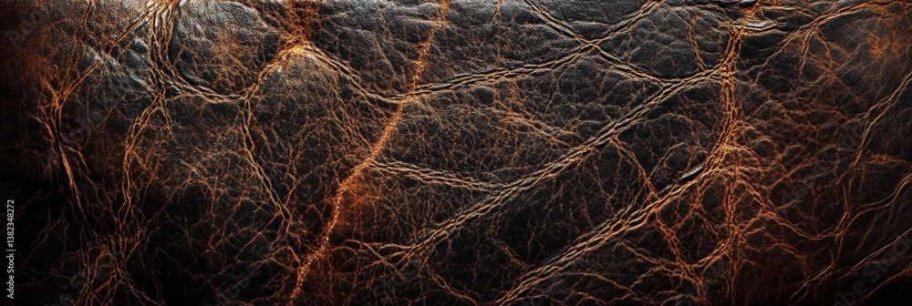 Abstract texture with dark brown and orange veins or cracks. Abstract texture with dark brown and orange veins or cracks.