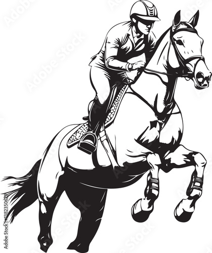 rider on horse