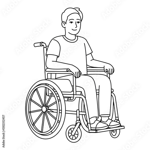 disabled woman in wheelchair