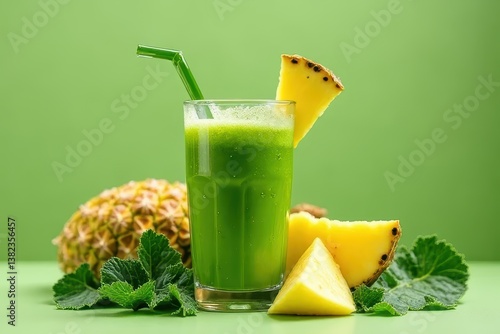 Freshening Up with a Tropical Energy Smoothie