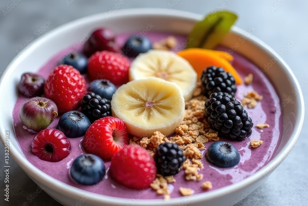 Fruit Smoothie Bowl Fruit Smoothie Bowl
