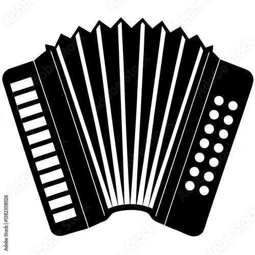 piano keys isolated on white