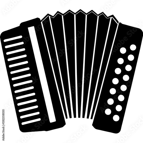 piano keys isolated on white