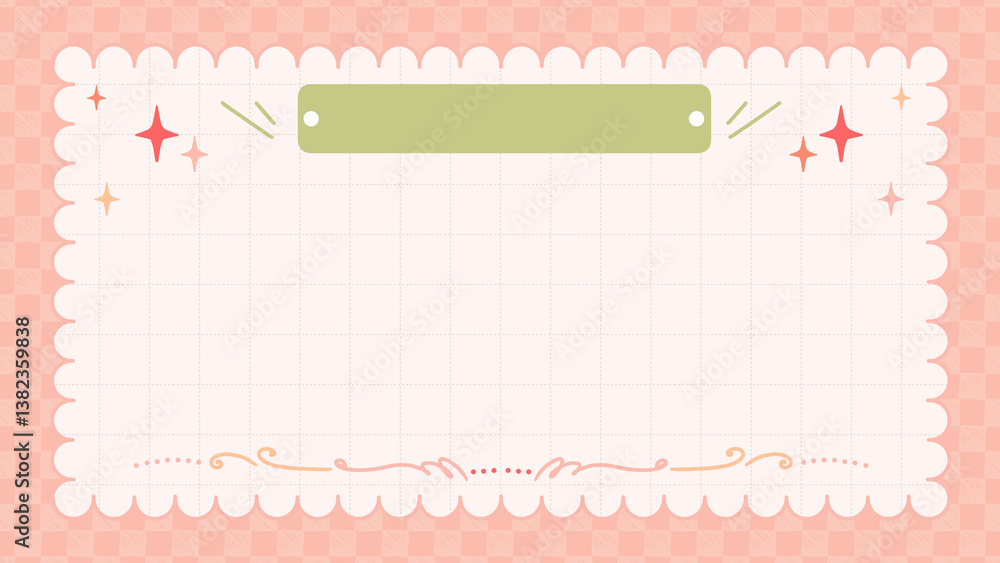 Orange Abstract background frame decorated with lines and stars. Orange Abstract background frame decorated with lines and stars.