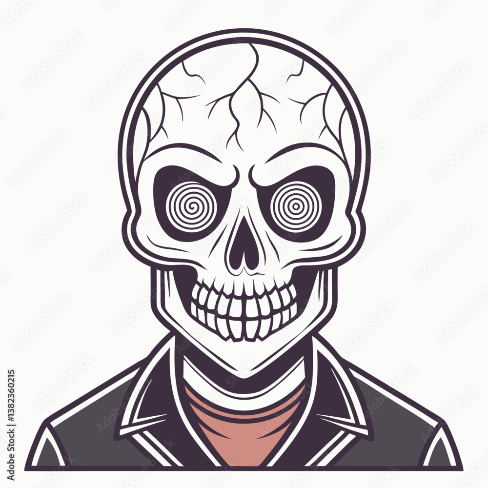 skull with a skull skull with a skull