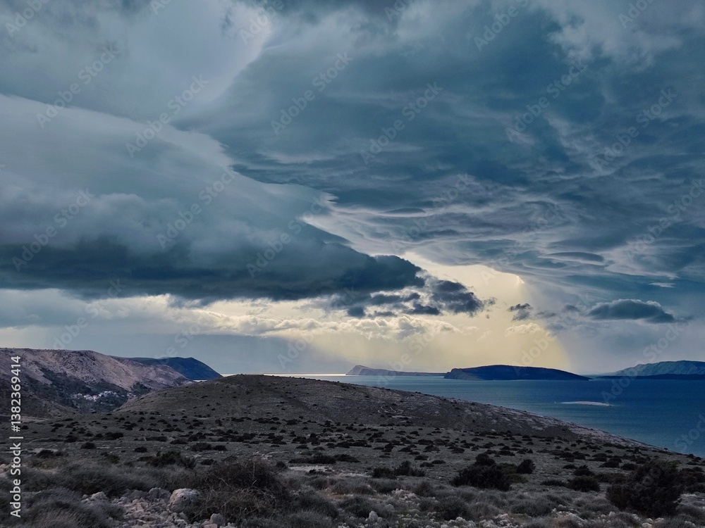 heavy clouds