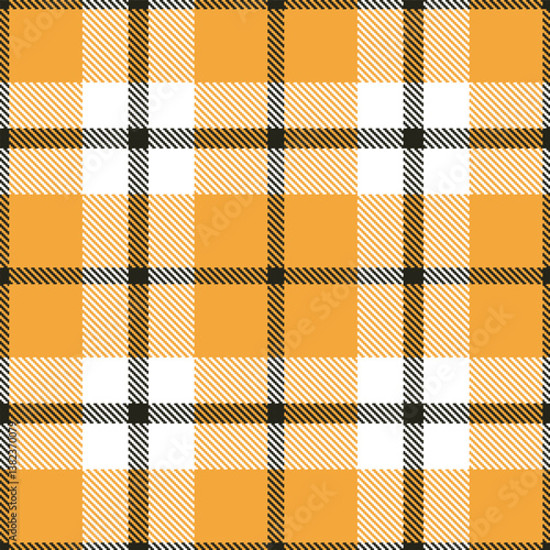 Warm charcoal Tartan patterns fabric texture. Elegant Smoky butterscotch Seamless Tartan