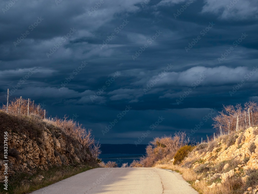 heavy clouds