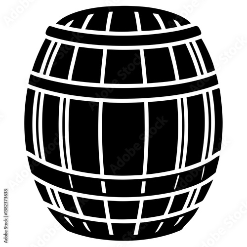 barrel with ball