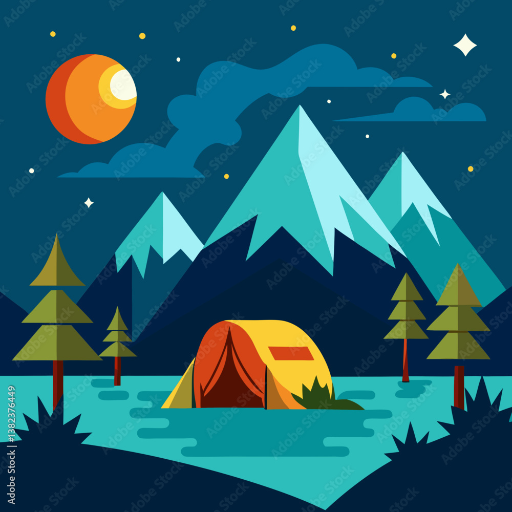 camping in the mountains camping in the mountains