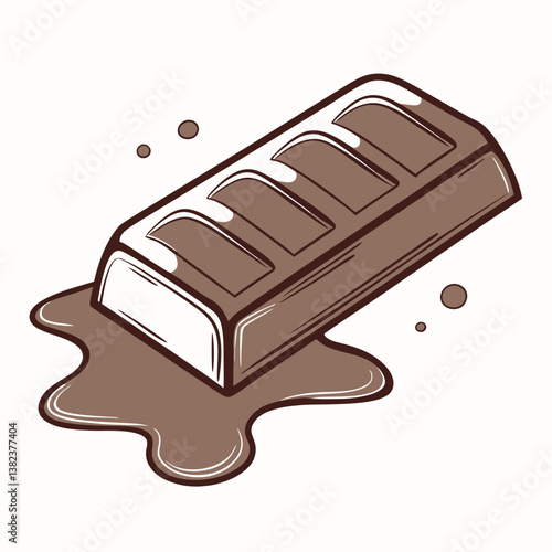 chocolate bar with chocolate