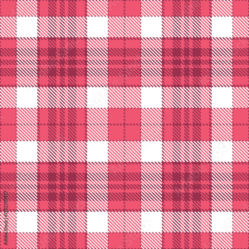 Wallpaper Mural Elegant Seamless Tartan featuring Pale light burgundy and Iridescent warm pink Fabric Design Torontodigital.ca