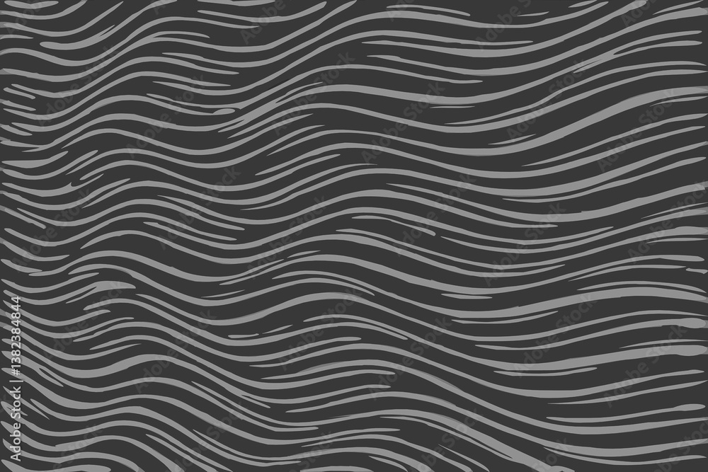 abstract pattern with black and white lines. illustration