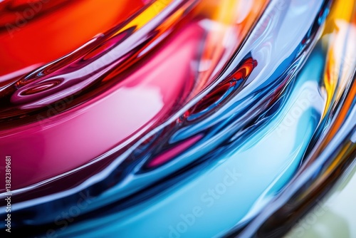 car paint samples, auto colors close up 