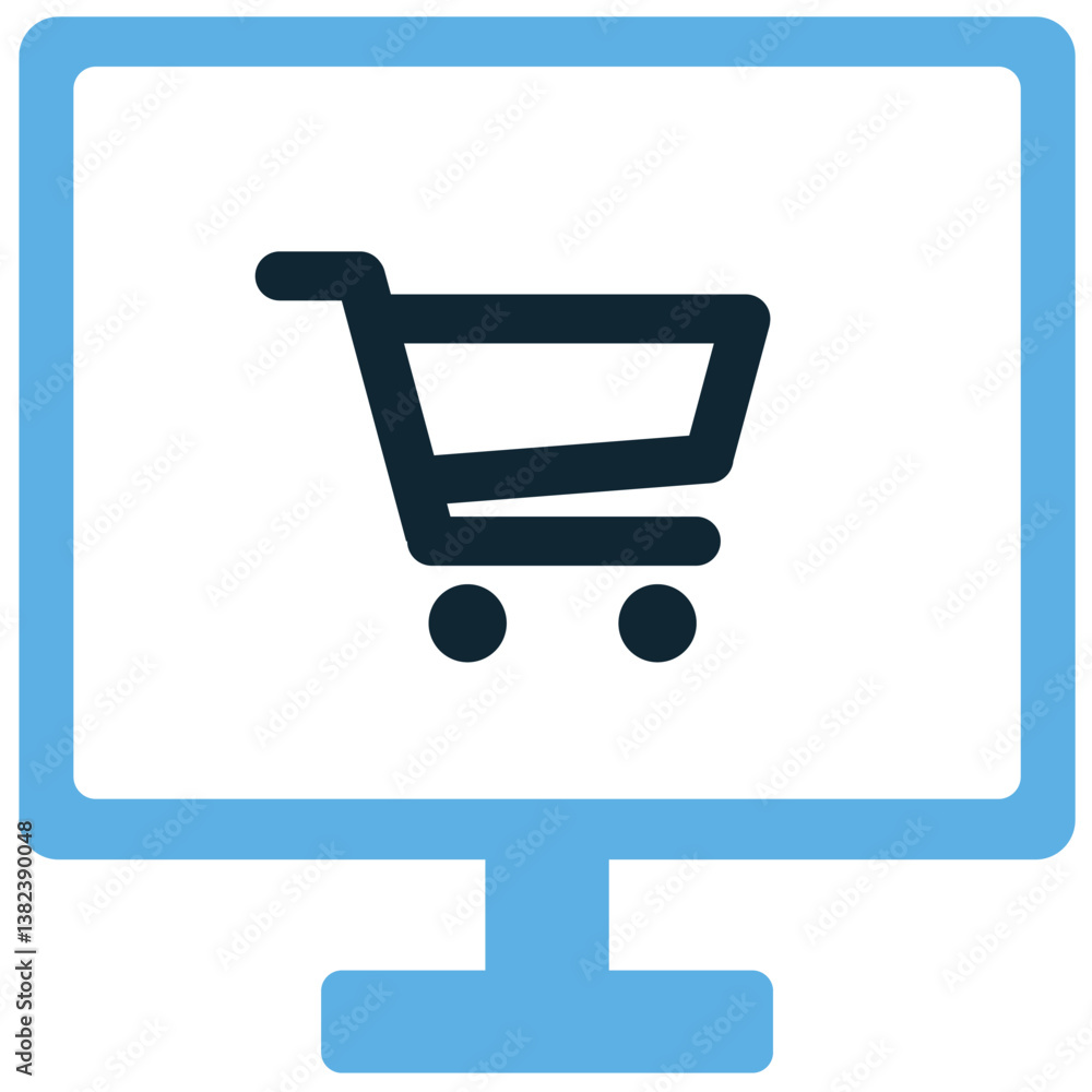 E-commerce icon vector. Symbol for online store, digital shopping, internet business, and retail. Perfect for digital marketing, sales, and commerce visuals. E-commerce icon vector. Symbol for online store, digital shopping, internet business, and retail. Perfect for digital marketing, sales, and commerce visuals.