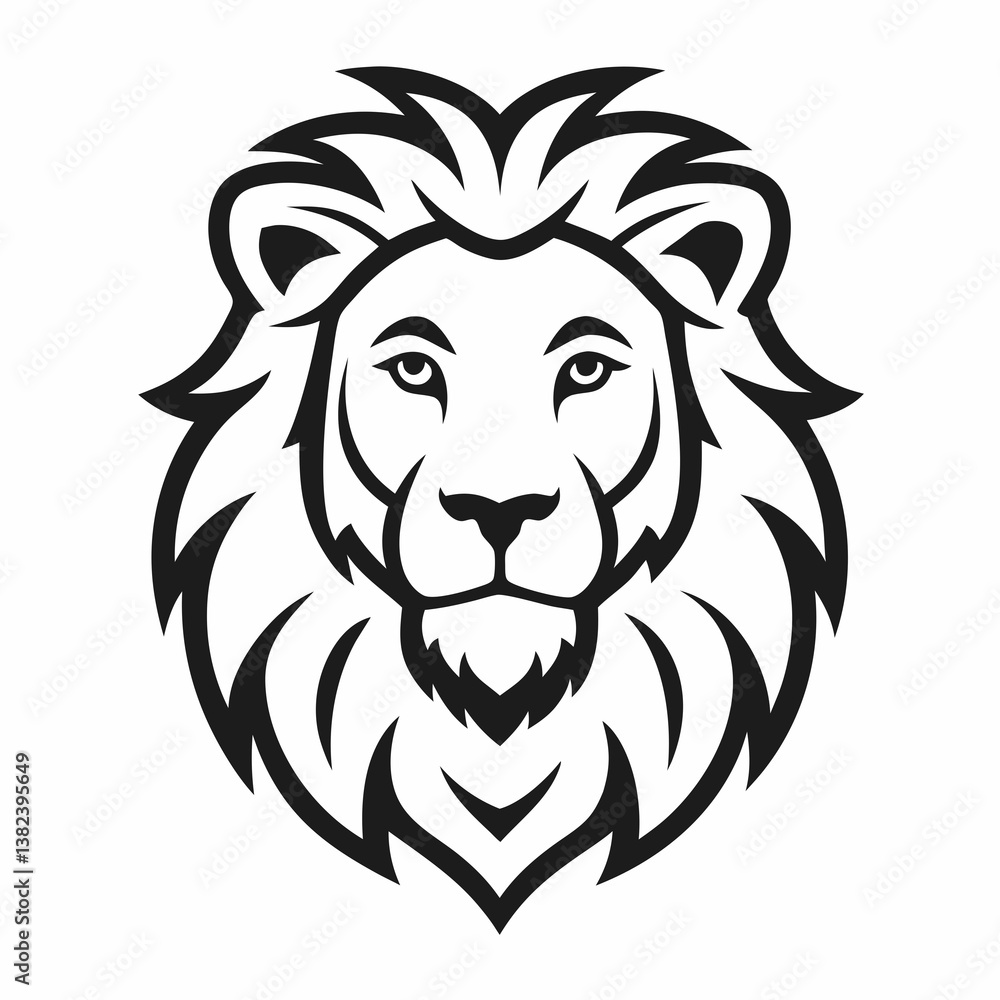 lion head vector illustration lion head vector illustration
