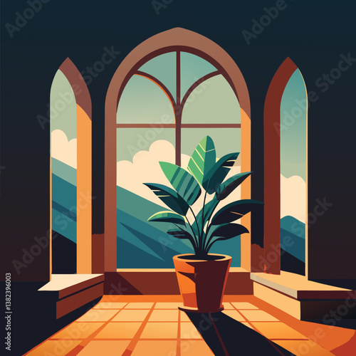 interior of a modern house