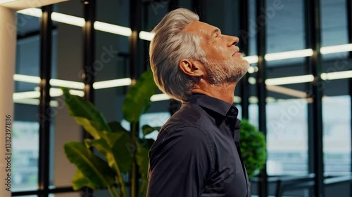 The Confident Senior Businessman