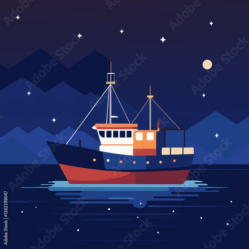 ship in the night