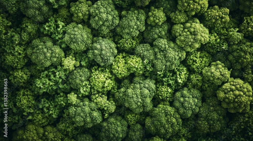 30.A birds-eye perspective of a heap of broccoli, with bright, crisp florets filling the frame and forming a vibrant and natural vegetable surface. 30.A birds-eye perspective of a heap of broccoli, with bright, crisp florets filling the frame and forming a vibrant and natural vegetable surface.
