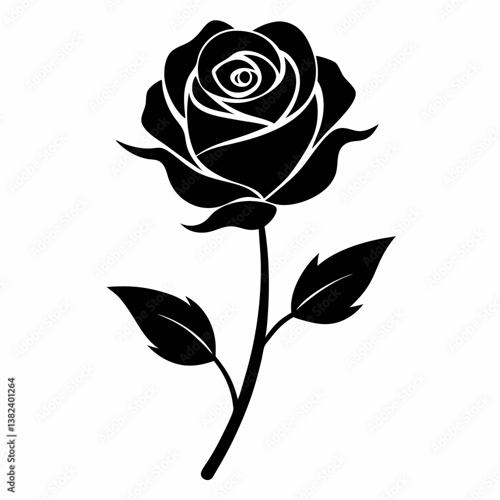 rose vector illustration rose vector illustration