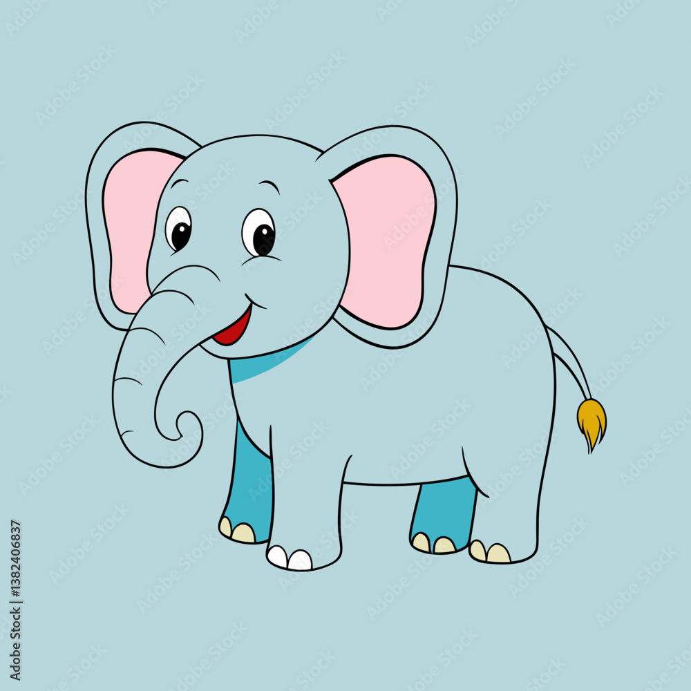 baby elephant cartoon baby elephant cartoon