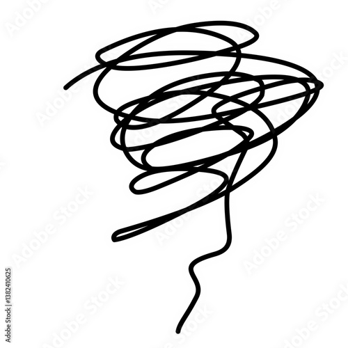 Overthinking Illustration, Confused
