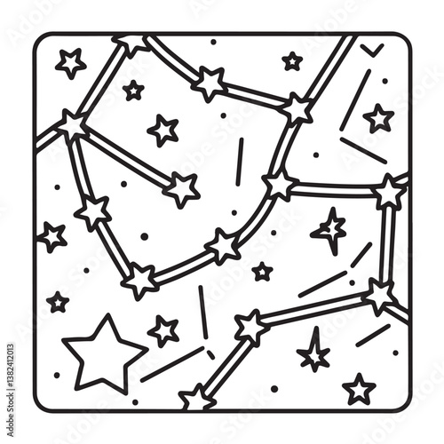 Comfy patterns coloring page, bold and easy coloring book page, patterns, mandala, flowers, floral, animals, vector illustration, line art, black and white, victor art, illustration