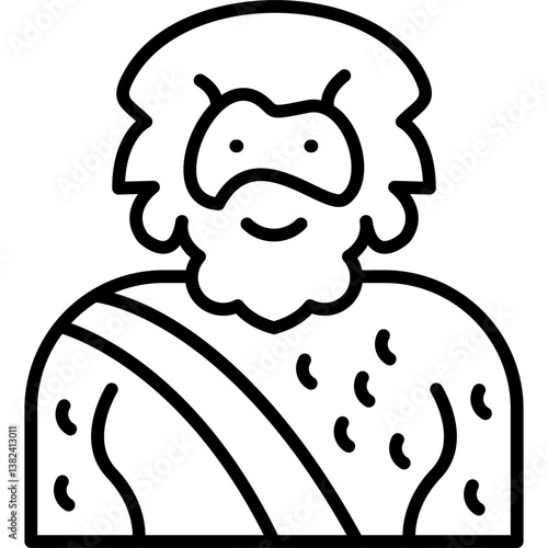 Ancestor Caveman Icon
