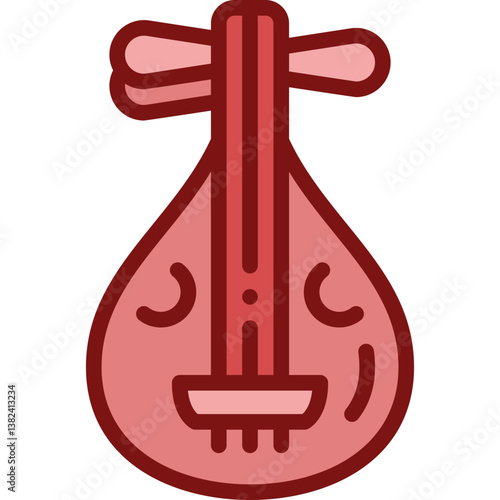 biwa two tone icon