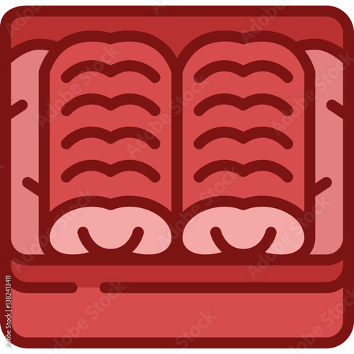 kabayaki two tone icon
