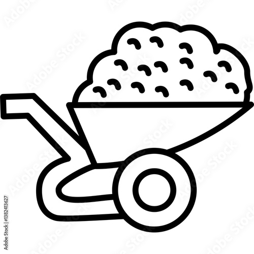 Wheel Barrow Icon