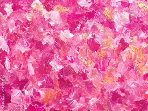 Vibrant and Shimmering Pink Glitter Paint Texture for a Glamorous Look, pink rose petals