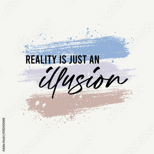 Minimalist Illusion T-Shirt - Reality-Inspired Design.