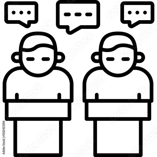Debating Icon