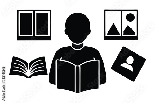 Educational Vocabulary Development Vector Design