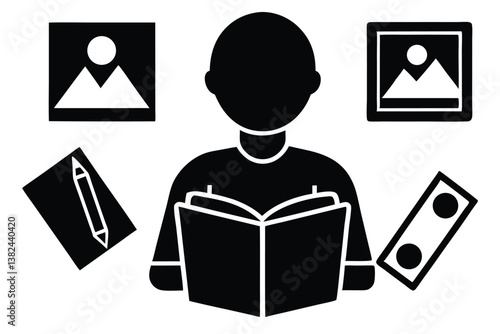 Educational Vocabulary Development Vector Design