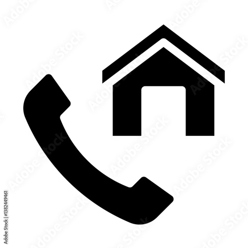 landline Solid icon